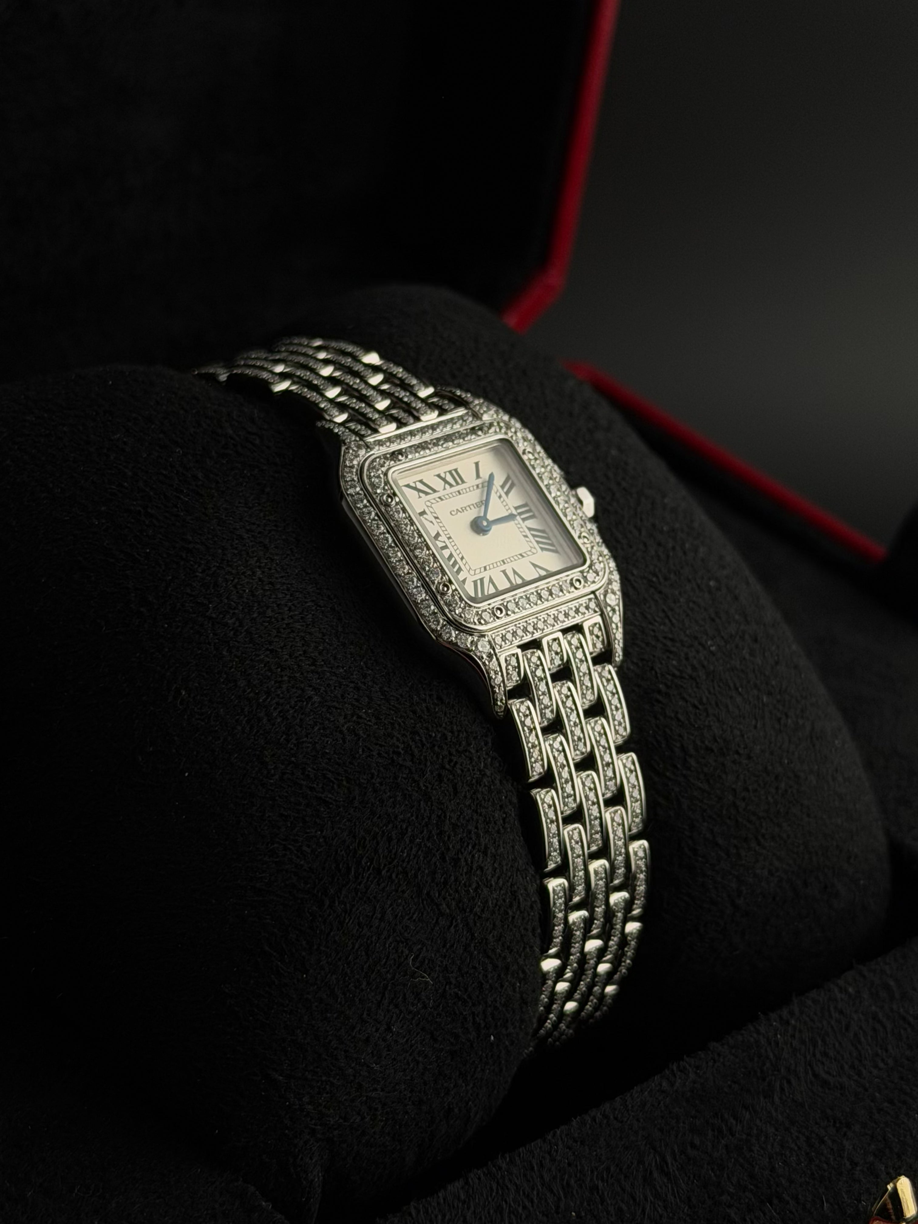 Cartier Panthère Small Iced Out | Natural Diamonds | Classic Setting
