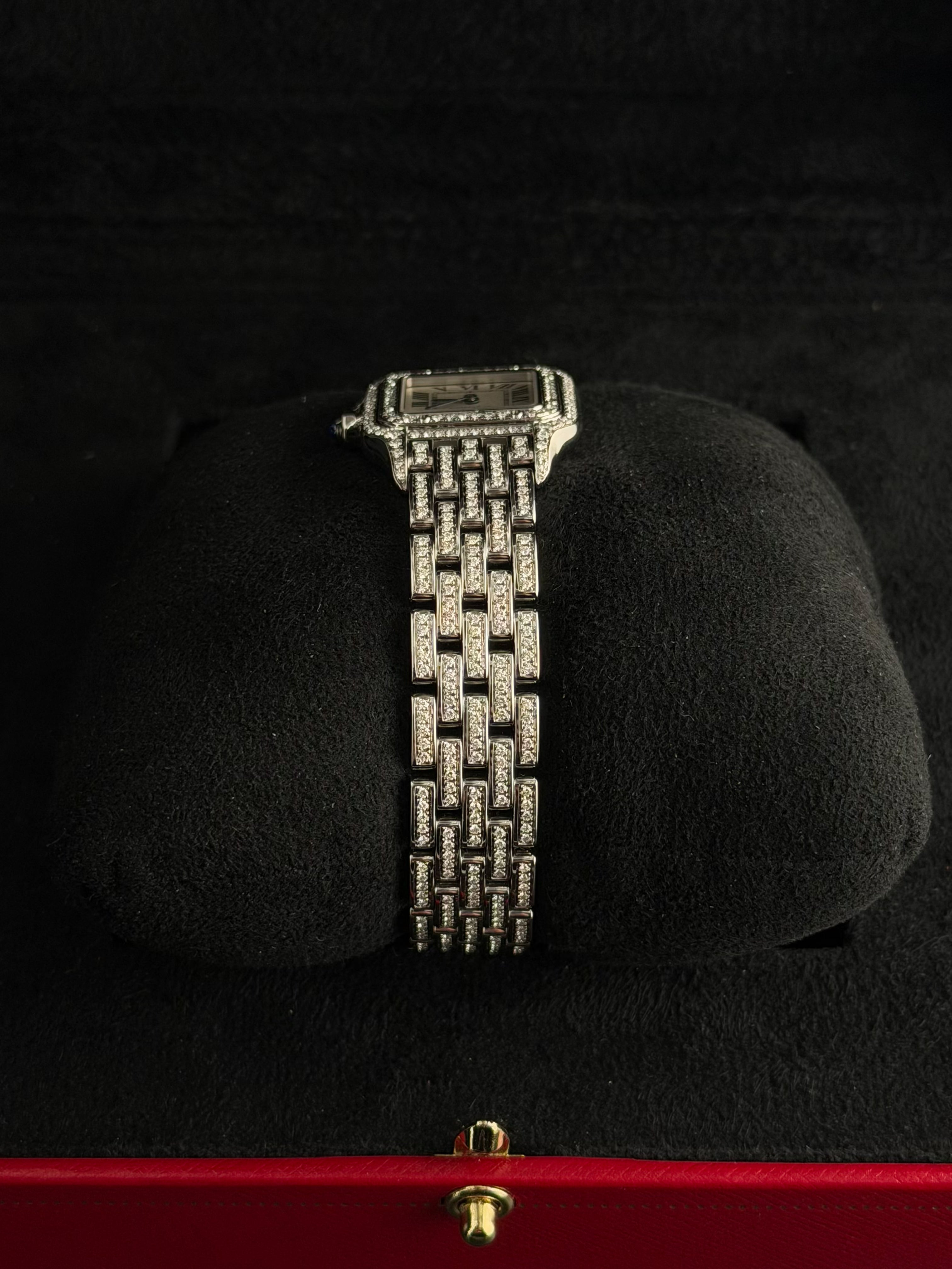 Cartier Panthère Small Iced Out | Natural Diamonds | Classic Setting