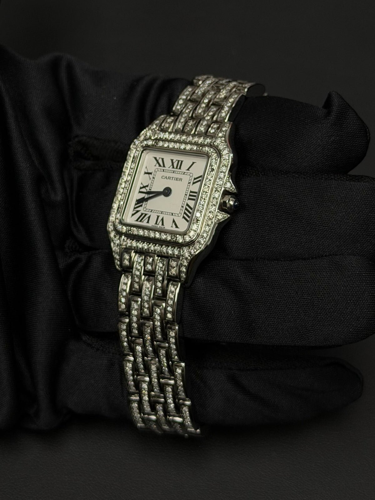 Bust down Cartier Panthère Medium watch