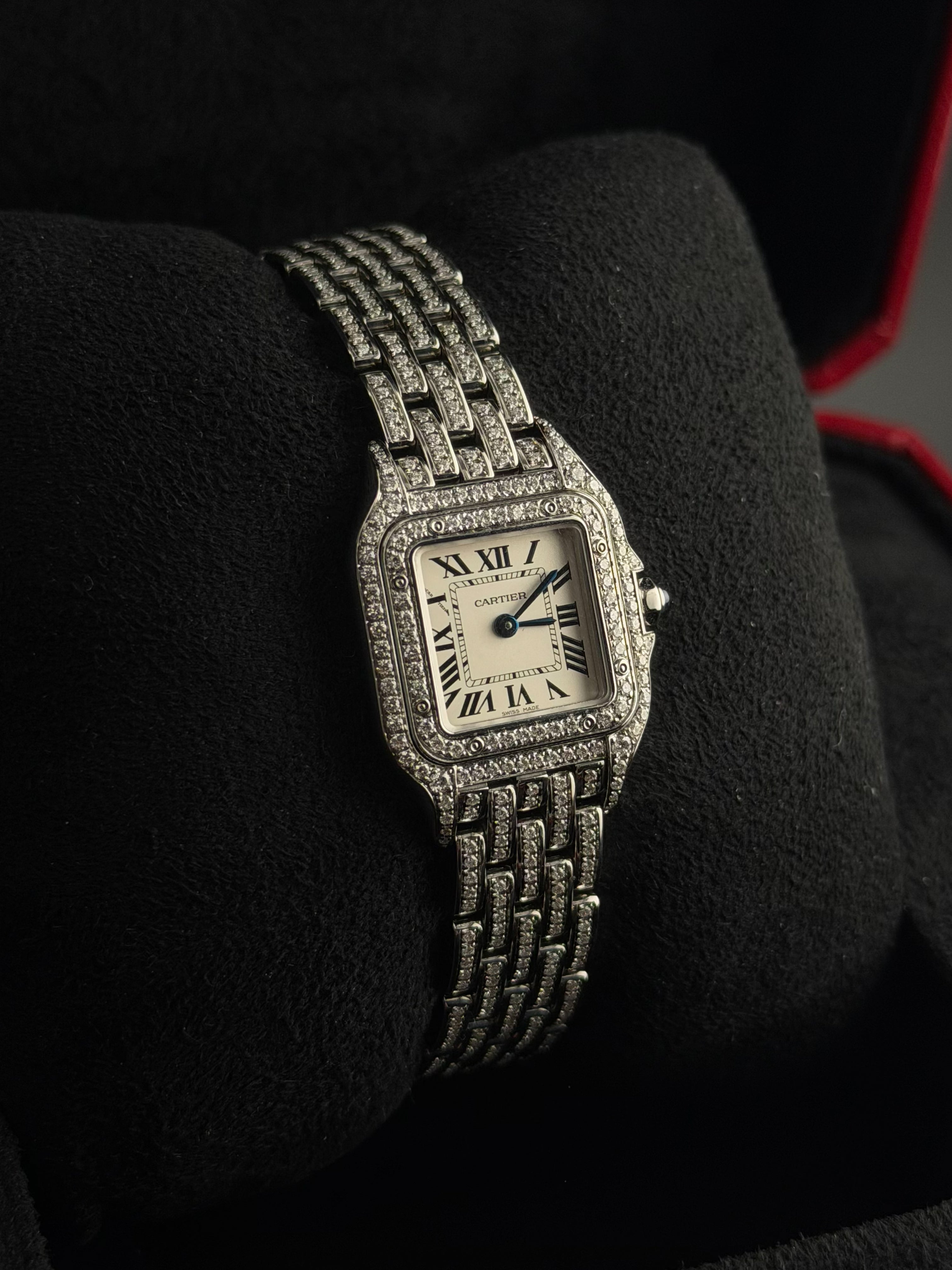 Cartier Panthère Small Iced Out | Natural Diamonds | Classic Setting