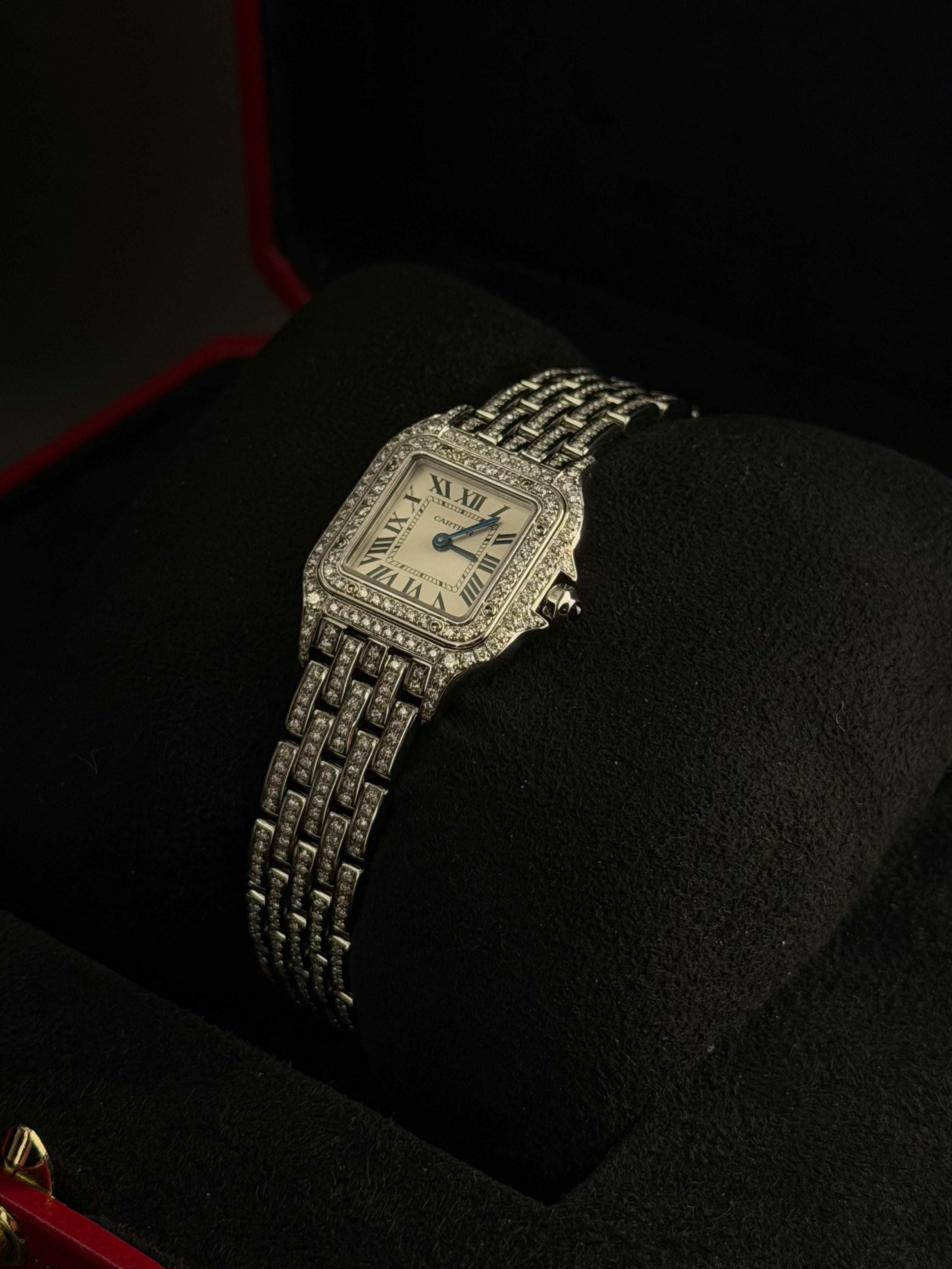 Cartier Panthère Small Iced Out | Natural Diamonds | Classic Setting